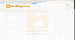 Desktop Screenshot of madresponse.com